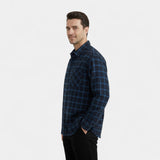 Chemise Casual Homme en Matière Technique – Coupe Ample à Revers