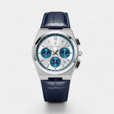 Montre pour Homme en Cuir – Quartz 41 mm Multi-Fonction