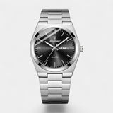 Montre pour Homme Ultra Fine en Acier Inoxydable – Lumineuse et Étanche 41 mm