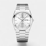 Montre pour Homme Ultra Fine en Acier Inoxydable – Lumineuse et Étanche 41 mm