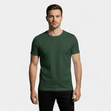 Lot de 3 t-shirts homme col rond coton épais – raffinés, durables, essentiels du quotidien