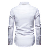 Chemise Ajustée à Détails Floraux