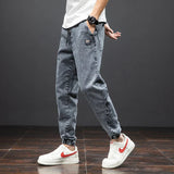 Jean Jogger Ample à Chevilles Resserrées