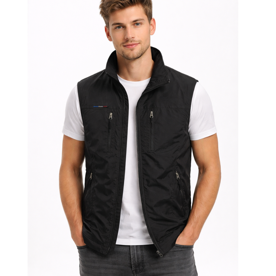 Veste Hivère Noire Homme