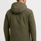 Doudoune homme imperméable isolante à capuche réglable
