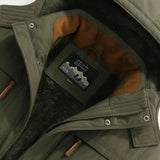 Doudoune homme imperméable isolante à capuche réglable