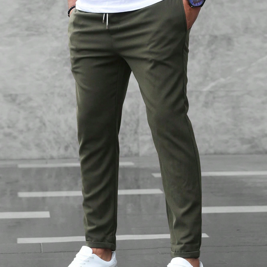Pantalon Jogger à Taille Élastique
