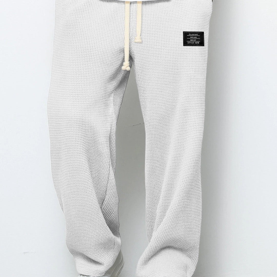 Pantalon Homme Décontracté à Taille Élastique