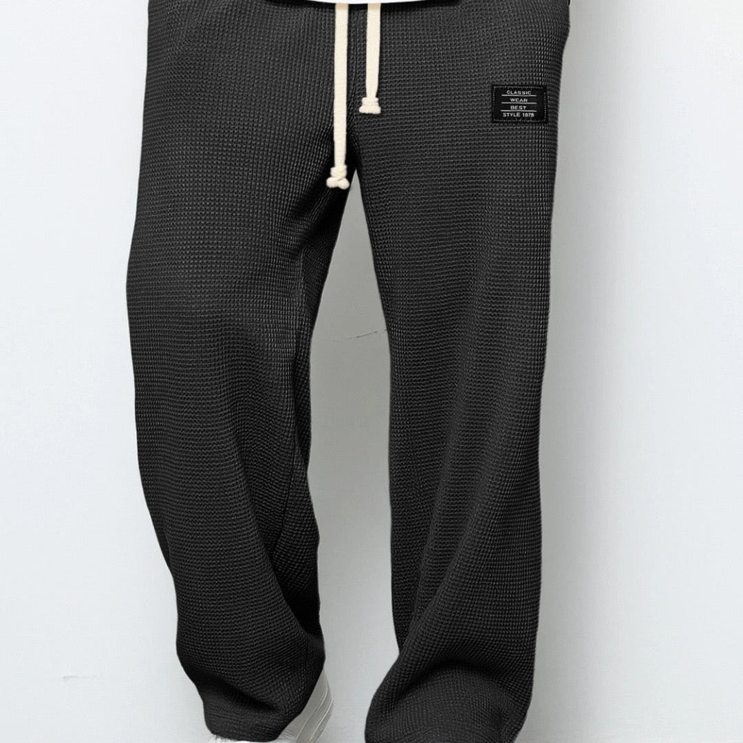 Pantalon Homme Décontracté à Taille Élastique