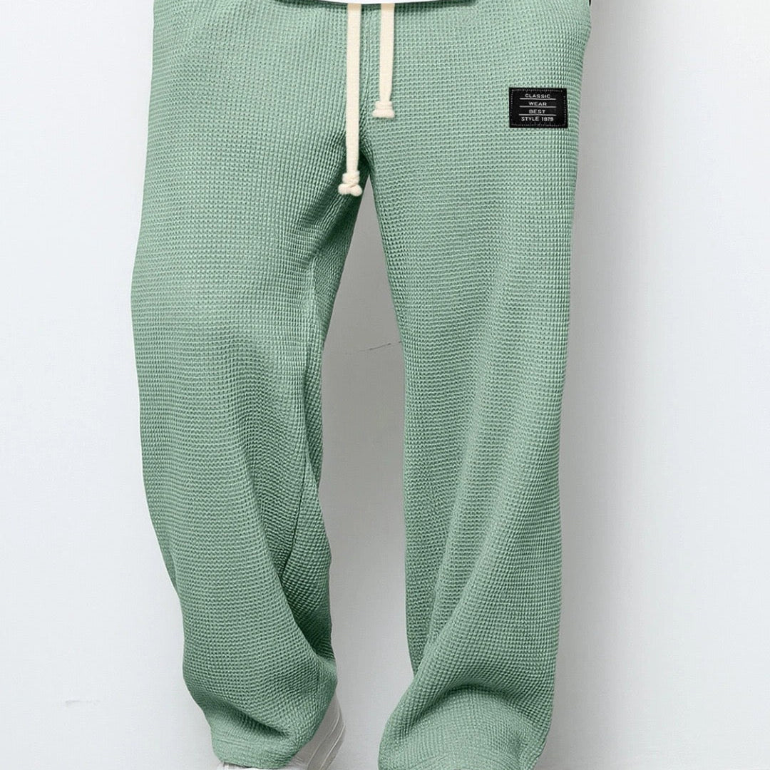 Pantalon Homme Décontracté à Taille Élastique