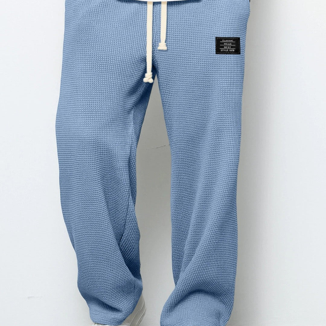 Pantalon Homme Décontracté à Taille Élastique