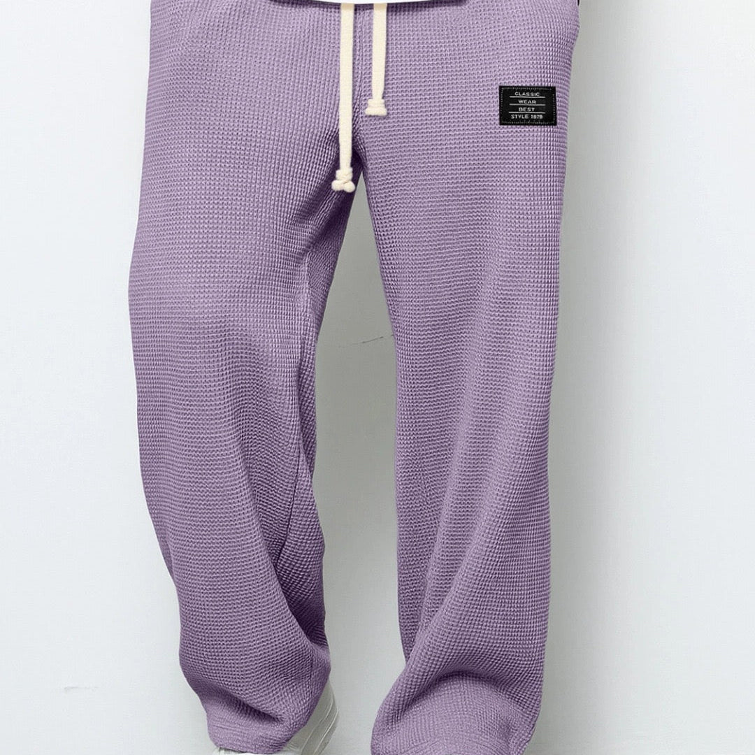 Pantalon Homme Décontracté à Taille Élastique
