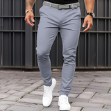 Pantalon Fuselé Ajusté Style Urbain