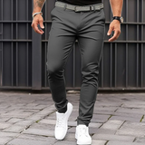 Pantalon Fuselé Ajusté Style Urbain