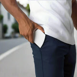Pantalon Fuselé Urbain à Coupe Ajustée