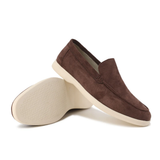 Mocassins Suédés Sans Lacets