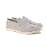 Mocassins Suédés Sans Lacets
