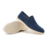 Mocassins Suédés Sans Lacets