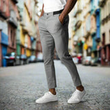Pantalon Fuselé Urbain à Coupe Ajustée