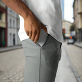 Pantalon Fuselé Urbain à Coupe Ajustée
