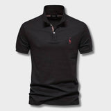 Polo Classique à Col Zippé