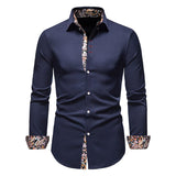 Chemise Ajustée à Détails Floraux