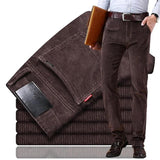 Pantalon Velours Côtelé Coupe Fuselée