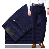 Pantalon Velours Côtelé Coupe Fuselée