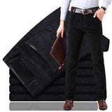Pantalon Velours Côtelé Coupe Fuselée