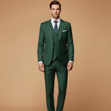 Ensemble Ajusté Léger Bleu Marine Homme