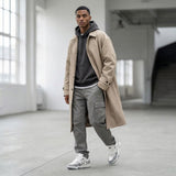 Baskets chunky homme à semelle plateforme crantée