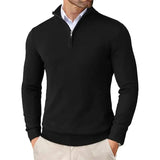 Pull Classique Noir Homme
