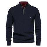 Sweat Classique Bleu Marine Homme