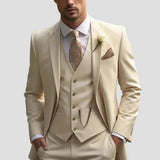 Costume Homme Trois Pièces Ajusté
