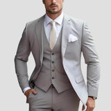 Costume Homme Trois Pièces Ajusté