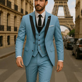 Gilet Sans Manches Ajusté Léger Vert Homme