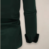 Chemise Ajustée à Manches Longues