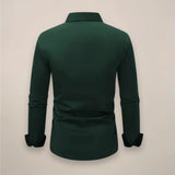 Chemise Homme Ajustée à Manches Longues