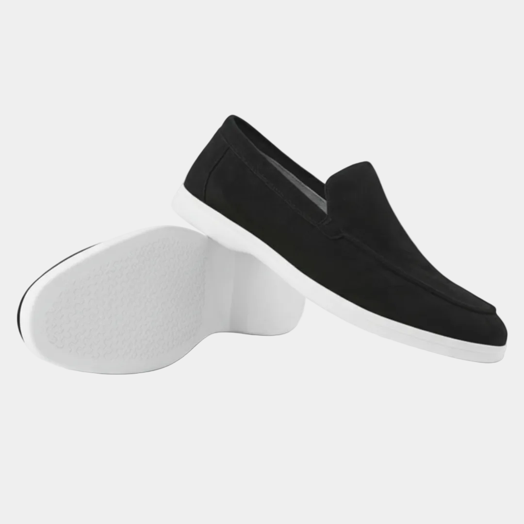 Mocassins Homme à Enfilage en Suédine