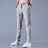 Pantalon Cargo Fuselé à Taille Élastique