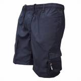 Short Cargo à Taille Élastique et Poches Latérales