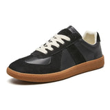 Baskets Homme en Cuir à Lacets