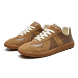 Baskets Homme en Cuir à Lacets