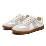 Baskets Homme en Cuir à Lacets