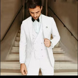 Costume Homme Trois Pièces avec Nœud Papillon