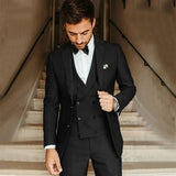 Costume Homme Trois Pièces avec Nœud Papillon