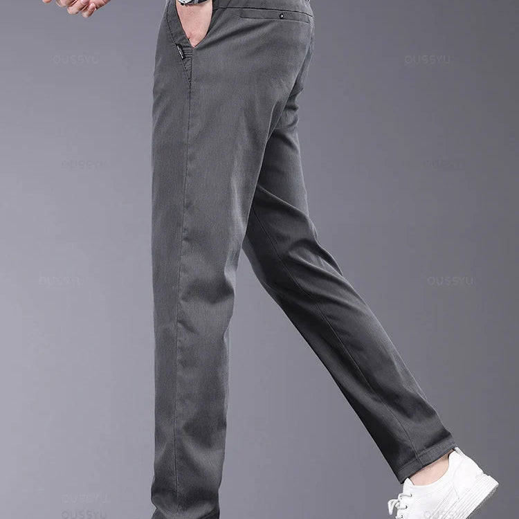 Pantalon Chino Classique Coupe Fuselée