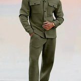 Ensemble Surchemise et Pantalon Assortis