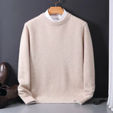 Pull Homme Col Rond en Maille Fine