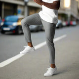 Pantalon Fuselé Urbain à Coupe Ajustée